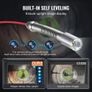 Sewer Camera, 165 ft/50m, Self-Leveling Drain Camera with 10.1" Touchscreen, 512Hz Transmitter & Distance Counter, IP67 Snake Plumbing Camera Image 3