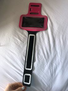 phone and key strap for running