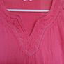 Coral Embroidered Blouse Image 2