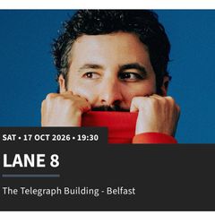 Lane 8 tickets x 2 Belfast