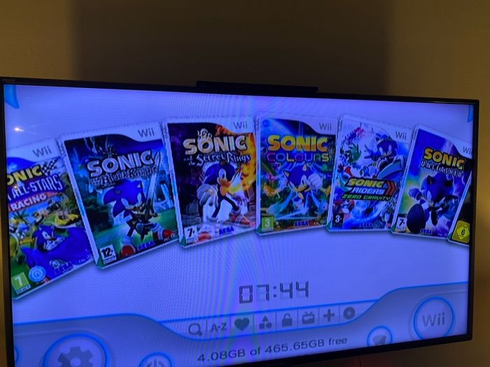 Modded Wii 500gb
