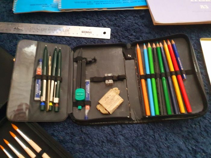 Large Art & Design Starter Bundle - Sketch Pads, Portfolios, Pencils, Markers & More