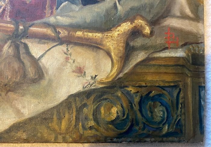 painting a very nice still life unframed