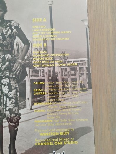 Sister Nancy One Two LP blue record store day reissue
