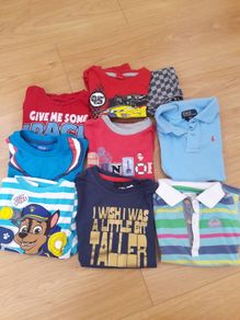 Boys t shirts 2 years NOW also inc pair of pants
