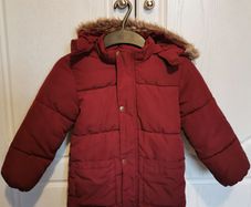 Girl's H&M hooded jacket size 3-4