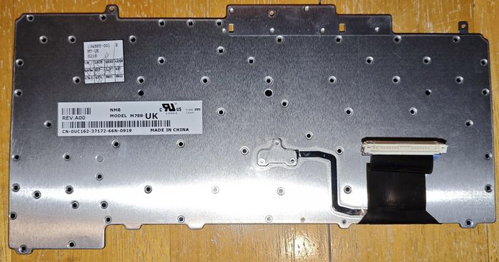 Original UK DELL Latitude D630 D620 D820 D830 M788-UK Laptop keyboard
