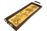 Art deco wooden tray