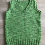 2 hand knit body warmer 4-6y Image 3
