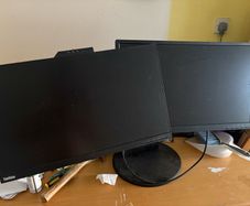 Lenovo ThinkVision T24v-10 Dual Monitors with stand