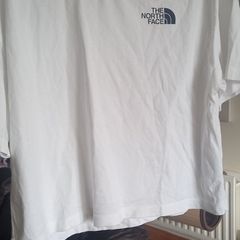 ladies the north face cropped teeshirt