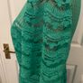 Whistles Green Lace Dress - Size 14 - Elegant Tiered Design Image 6