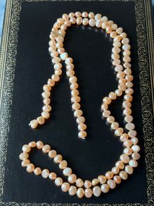 necklace natural pearls
