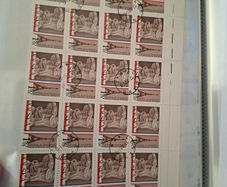 Large Folder Stamp Collection from Poland Old Collectors Stamps, too many to photo all, postage available or collection