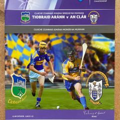 2008 Clare v Tipperary - GAA Munster Hurling Final Programme