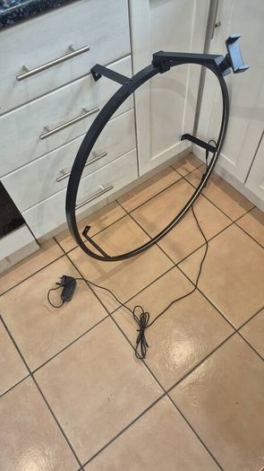 Plasma Dartboard Light + Phone Holder