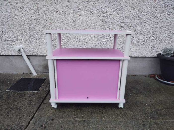Hello Kitty Desk / Unit - For Young Children at Play To Store Toys - Ideal Christmas Present
