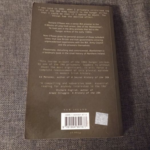 Blanketmen/ Richard O' Rawe