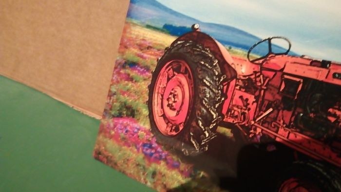 Nuffield 10/60 classic tractor tin metal sign