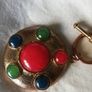 vintage earings and matching neck piece Image 4