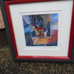 Painting. Home decor, Pastel, Picture,Art
