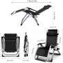 Outdoor Reclining Zero Gravity Chair Image 3