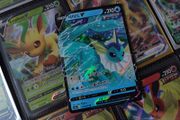 Vaporeon V ! Double Rare ! from Eevee Heroes Set ! 2021 ! Korean Pokemon Card !