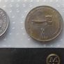 Rare East Germany DDR 1988 UNC Mint Coins set & Struck medal Image 10
