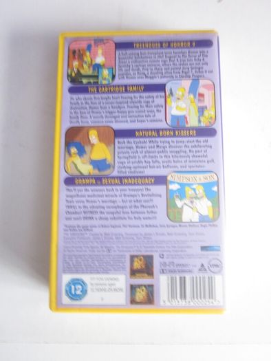 Simpsons Bundle DVD's/VHS's