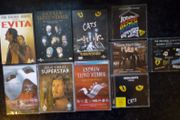 Andrew Lloyd Webber Dvd &amp; Cd Collection Cats Evita Phantom Of The Opera Jesus Christ Superstar