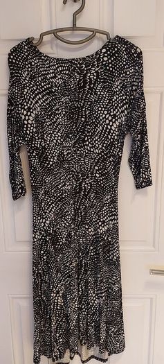 Black & White Dress, Warehouse, brand new with a tag