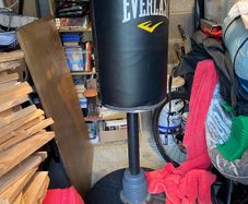 Heavy stand-alone Everlast punchbag