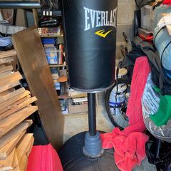 Heavy stand-alone Everlast punchbag