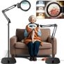 Magnifying Glass 10X Desk Lamp with Light Image 3