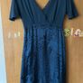 Ghost  cavy silk dress size S /uk 10 , close to new Image 9