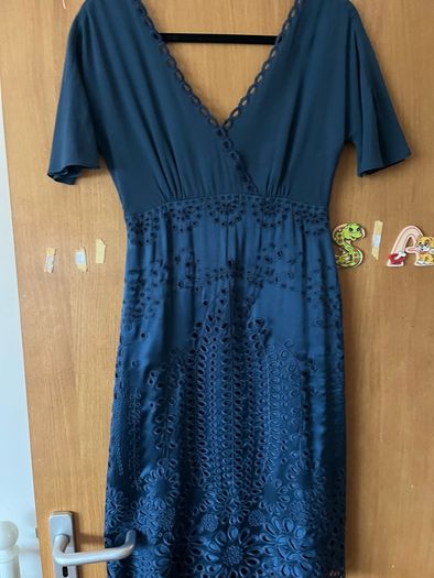 Ghost  cavy silk dress size S /uk 10 , close to new