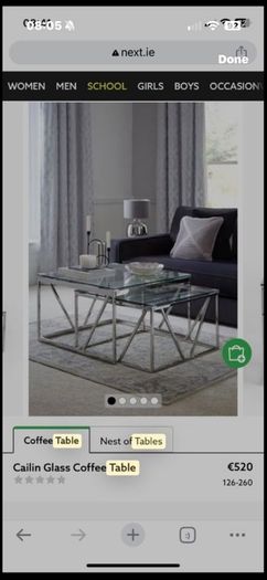 coffee table
