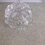 Stunning Heavy Vintage Crystal Cut Glass Lidded Pot Trinket Pot NO STAMP Image 6