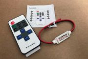 Mini DC5-24V Led Controller Dimmer 12A Wireless RF Remote