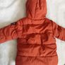 Next Baby Boys Rust Orange Winter Padded Coat 9-12 months Image 4