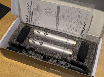 Presonus PM2 Condenser Microphones