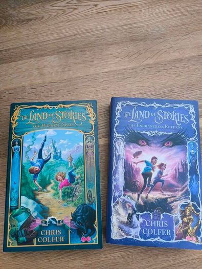 The Land of Stories books by Chris Colfer