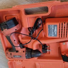 Maktec 14.4V Cordless Drill Set.Reliable Maktec (by Makita) cordless drill in good working condition.