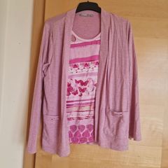 All in one cardigan top