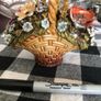 Vintage flower basket Image 2