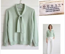 Vintage Hodgson of Scotland 100 % merino wool jumper