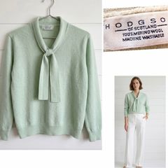 Vintage Hodgson of Scotland 100 % merino wool jumper