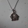 vintage sterling silver elephant necklace Image 2