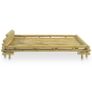 Bed Frame Bamboo 140x200 cm Image 2