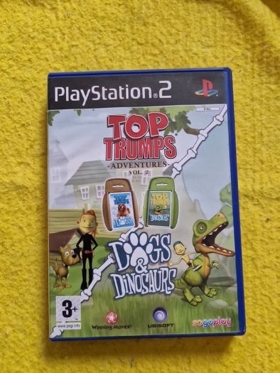 Top Trumps adventures vol 2  Dogs & Dinosaurs PlayStation2 Ps2 games Original